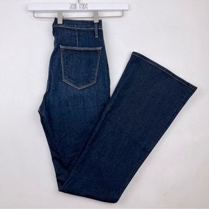 FRAME Le Flare De Francoise Patch Pocket Flared Jeans